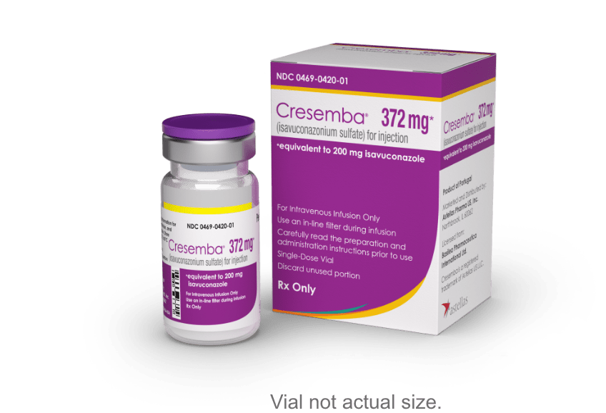 CRESEMBA 372 mg vial and packaging